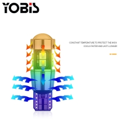 Đèn LED T10 Cao Cấp SIÊU SÁNG cho Ô Tô Xe Máy Hỗ Trợ Giải Mã Canbus (10 chip SMD 3030)