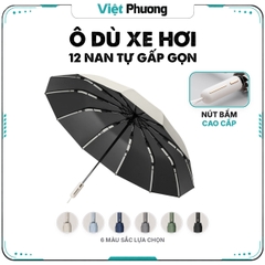 Ô Dù Che Mưa Nắng Tự Động Xếp Gọn Chống UV Cao Cấp Cho Ô Tô Xe Hơi