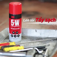 Chai Xịt Tẩy Rửa Bôi Trơn Và Chống Rỉ Sét 3M 5W Làm Sạch và Bảo Vệ Bề Mặt Kim Loại dùng cho Ô Tô và Gia Đình