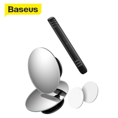Gương Cầu Lồi Mini Xóa Điểm Mù Baseus Cao Cấp Xoay 360 độ Hỗ Trợ Tầm Nhìn Rộng Chống Bám Nước dán Kính Chiếu Hậu