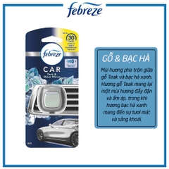 Nước Hoa Ô Tô Febreze Cao Cấp Kẹp Cửa Gió Điều Hòa Xe Hơi Febreze Car Vent Air Freshener (nhiều mùi)