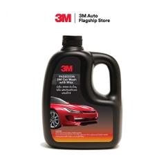 Xà Bông Rửa Xe Đậm Đặc Kết Hợp Sáp Phủ Bóng 3M Car Wash And Wax PN39000W (dung tích 1L, Nhập Khẩu Thái Lan)