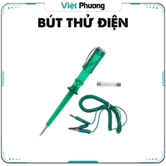 Bút Thử Điện Sử Chữa Ô Tô Xe Máy 6 - 24V Dây Lò Xo Chiều Dài 1.8m