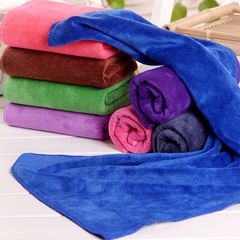 Khăn Microfiber Mềm Mịn Thấm Hút Nước Tốt Chuyên Dụng Lau Rửa Xe Hơi Ô Tô (màu ngẫu nhiên)