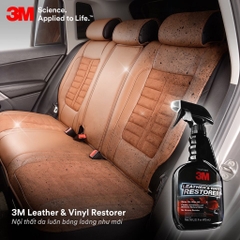 Chai Xịt Dưỡng Bóng và Bảo Vệ Nội Thất Ô Tô 3M Leather & Vinyl Cleaner/Restorer 39040LT 400ml - Nhập khẩu 3M TL