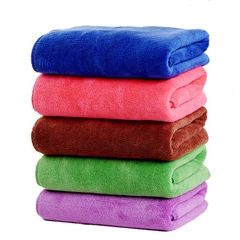 Khăn Microfiber Mềm Mịn Thấm Hút Nước Tốt Chuyên Dụng Lau Rửa Xe Hơi Ô Tô (màu ngẫu nhiên)