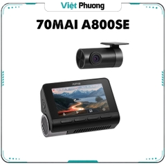 Camera Hành Trình 70mai A800SE Ghi Hình 2 Kênh Trước Sau Chất Lượng 4K UHD HDR (Bản Quốc Tế 2025)