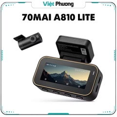 Camera Hành Trình 70mai 4K A810 Lite – Ghi Hình Kép Siêu Nét, Ra Lệnh Giọng Nói Tiếng Việt