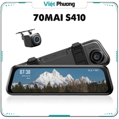 Camera Hành Trình Ô tô Kẹp Gương 70mai Rearview Dash Cam S410 (Màn hình cảm ứng, ra lệnh giọng nói)