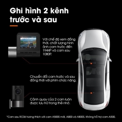 Camera Hành Trình 70mai Dash Cam Pro Plus A500S Phiên Bản QUỐC TẾ Độ Nét Cao Kết Nối WiFi Tiện Lợi 1944P