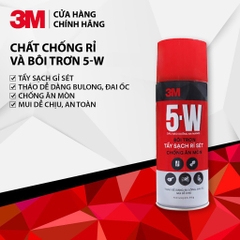 Chai Xịt Tẩy Rửa Bôi Trơn Và Chống Rỉ Sét 3M 5W Làm Sạch và Bảo Vệ Bề Mặt Kim Loại dùng cho Ô Tô và Gia Đình