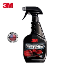 Chai Xịt Dưỡng Bóng và Bảo Vệ Nội Thất Ô Tô 3M Leather & Vinyl Cleaner/Restorer 39040LT 400ml - Nhập khẩu 3M TL