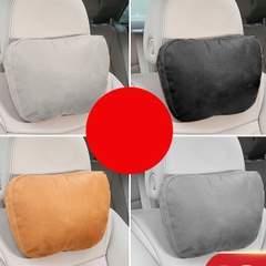 Gối Tựa Đầu Dựa Cổ Ô Tô Xe Hơi Da Lộn Maybach Cao Cấp Siêu Mềm Chống Đau Mỏi (nhiều màu)