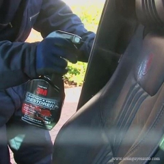 Chai Xịt Dưỡng Bóng và Bảo Vệ Nội Thất Ô Tô 3M Leather & Vinyl Cleaner/Restorer 39040LT 400ml - Nhập khẩu 3M TL