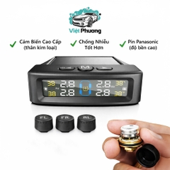 Cảm Biến Áp Suất Lốp AUTREX T12 Cảnh Báo Giọng Nói Tiếng Việt, Phiên Bản Mới Gắn Ngoài 2026