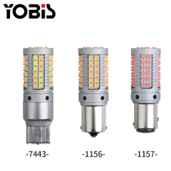 Đèn LED Phanh Hậu Stop Lùi Xi Nhan YOBIS SIÊU SÁNG CAO CẤP 12V 23W chân T20 7440 7443 1156 1157 cho Ô Tô Xe Hơi