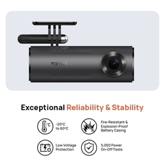 Camera Hành Trình Ô tô Xiaomi 70mai M310 Phiên Bản QUỐC TẾ Độ Nét Cao Kết Nối WiFi Tiện Lợi độ phân giải 1296P