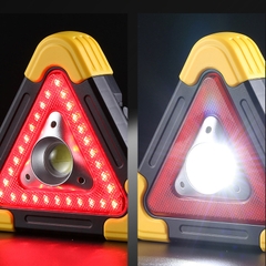 Đèn LED Cảnh Báo Nguy Hiểm Đa Năng Hình Tam Giác Kiêm Pin Sạc Dự Phòng Cho Ô Tô Xe Hơi