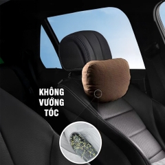 Gối Tựa Đầu Dựa Cổ Ô Tô Xe Hơi Da Lộn Maybach Cao Cấp Siêu Mềm Chống Đau Mỏi (nhiều màu)