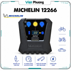 Máy Bơm Lốp Ô tô Michelin 12266 Cao Cấp Đa Năng Tự Ngắt Cho Xe Hơi từ 4 đến 16 chỗ - Hàng Chính Hãng