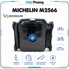 Máy Bơm Lốp Ô tô MICHELIN M2566 Cao Cấp 12V  Đa Năng Tự Ngắt cho Ô Tô, Xe Hơi, Xe Máy (mẫu 2025)