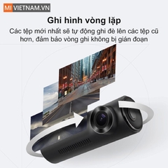 Camera Hành Trình Ô tô Xiaomi 70mai M310 Phiên Bản QUỐC TẾ Độ Nét Cao Kết Nối WiFi Tiện Lợi độ phân giải 1296P
