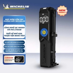 Máy Bơm Lốp Mini Cao Cấp Tự Động Ngắt MICHELIN 3325 (3321 nâng cấp) Bơm Mô tô, Xe Đạp, Xe Máy, Ô Tô