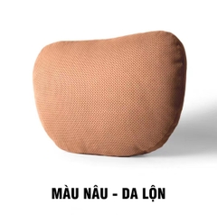 Gối Tựa Đầu Dựa Cổ Ô Tô Xe Hơi Da Lộn Maybach Cao Cấp Siêu Mềm Chống Đau Mỏi (nhiều màu)