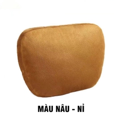 Gối Tựa Đầu Dựa Cổ Ô Tô Xe Hơi Da Lộn Maybach Cao Cấp Siêu Mềm Chống Đau Mỏi (nhiều màu)