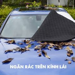 Bạt Phủ Che Nắng Chống Nóng Kính Lái Ô Tô Xe Hơi 4 Lớp Tráng Bạc Cao Cấp Loại Tốt (phiên bản mới 2020)