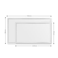 Gương Trang Điểm Ô Tô Cao Cấp Bằng Thép Không Gỉ Dán Tấm Chắn Sáng hoặc Sau Ghế Xe Hơi