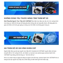 Bộ Dây Nguồn Đấu Cầu Chì Xe Hơi Cho Camera Hành Trình VIETMAP Điện áp đầu vào 12V/24V