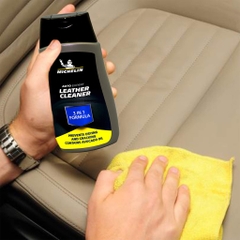Dung Dịch Chăm Sóc Và Dưỡng Bóng Nội Thất Ô Tô Bằng Da MICHELIN Leather Cleaner 32187 250ml (Hàng Chính Hãng)