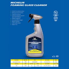 Dung Dịch Vệ Sinh Kính Lái Ô Tô Chuyên Dụng MICHELIN Foaming Glass Cleaner 31395 650ml (Hàng Chính Hãng)