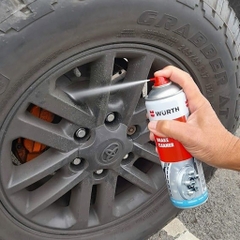 Chai Xịt Vệ Sinh Đĩa Phanh Ô Tô Wurth Brake Cleaner 500ml Tẩy Rửa Làm Sạch Dầu Mỡ Bụi Kim Loại