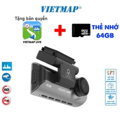 Camera Hành Trình VIETMAP SpeedMap M1 Cảnh Báo Giao Thông Bằng Hình Ảnh và Giọng Nói Ghi Hình Trước Sau