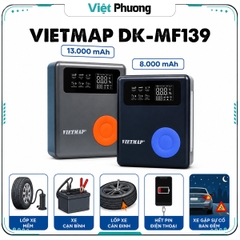 Bộ Kích Nổ Ô Tô Kiêm Bơm Lốp Đa Năng VIETMAP DK-MF139 Cao Cấp Kiêm Sạc Dự Phòng