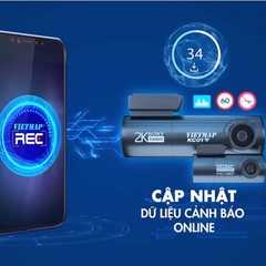 Camera Hành Trình VIETMAP KC01 PRO (Ver 2.0) Cảnh Báo Giao Thông Bằng Giọng Nói Ghi Hình Trước Sau (Chính Hãng)