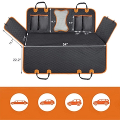 Tấm Đệm Lót Ghế Ô Tô Cho Chó Mèo Thú Cưng Cao Cấp Vải Oxford Chống Thấm Nước