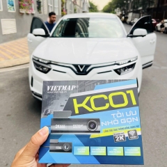 Camera Hành Trình VIETMAP KC01 PRO (Ver 2.0) Cảnh Báo Giao Thông Bằng Giọng Nói Ghi Hình Trước Sau (Chính Hãng)
