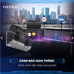 Camera Hành Trình VIETMAP SpeedMap M1 Cảnh Báo Giao Thông Bằng Hình Ảnh và Giọng Nói Ghi Hình Trước Sau