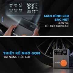 Bộ Kích Nổ Ô Tô Kiêm Bơm Lốp Đa Năng VIETMAP DK-MF139 Cao Cấp Kiêm Sạc Dự Phòng (mẫu mới 2024)