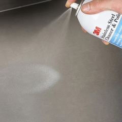 Chai Xịt Vệ Sinh Và Đánh Bóng Bề Mặt Kim Loại, Inox 3M Stainless Steel Cleaner & Polish 14002