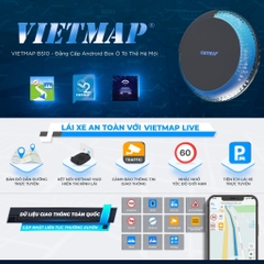 Android Box Ô Tô VIETMAP BS10 dành cho màn hình zin TẶNG KÈM Dẫn Đường Vietmap Live (Chính Hãng)