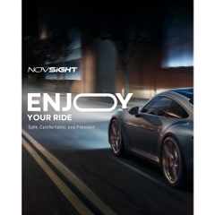 Đèn Pha, Cos LED Ô Tô Xe Hơi Siêu Sáng Cao Cấp NovSight N63 Mini-Series 16.000LM 6500K Chân H7