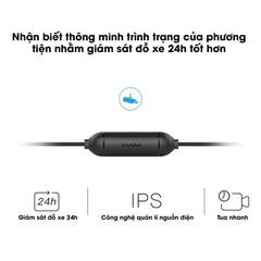 Bộ Dây Nguồn Xe Hơi Hardwire Kit cho Camera Hành Trình DDPai Mini Pro/ Mini 5/ Z40 Điện áp đầu vào 12V/24V