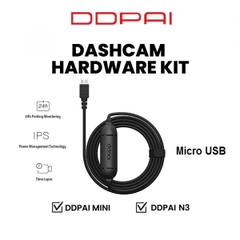 Bộ Dây Nguồn Xe Hơi Hardwire Kit cho Camera Hành Trình DDPai Mini Pro/ Mini 5/ Z40 Điện áp đầu vào 12V/24V