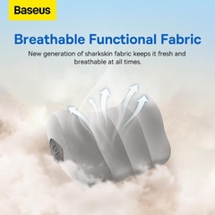 Gối Dựa Lưng Tựa Cổ Ô Tô Xe Hơi Cao Su Non BASEUS ComfortRide Series Cao Cấp Thoáng Khí Chống Đau Lưng