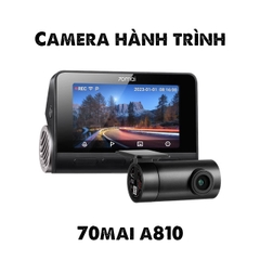 Camera Hành Trình 70mai A810 Ghi Hình Đồng Thời 2 Kênh Trước Sau Chất Lượng 4K UHD HDR (Phiên Bản Quốc Tế)