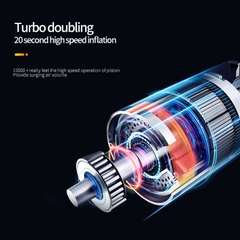 Máy Bơm Lốp Ô Tô Xe Máy Mini Dùng Pin CAO CẤP Suitu ST-9621 Tự Động Ngắt Theo Áp Suất Cài Đặt (phiên bản 2023)